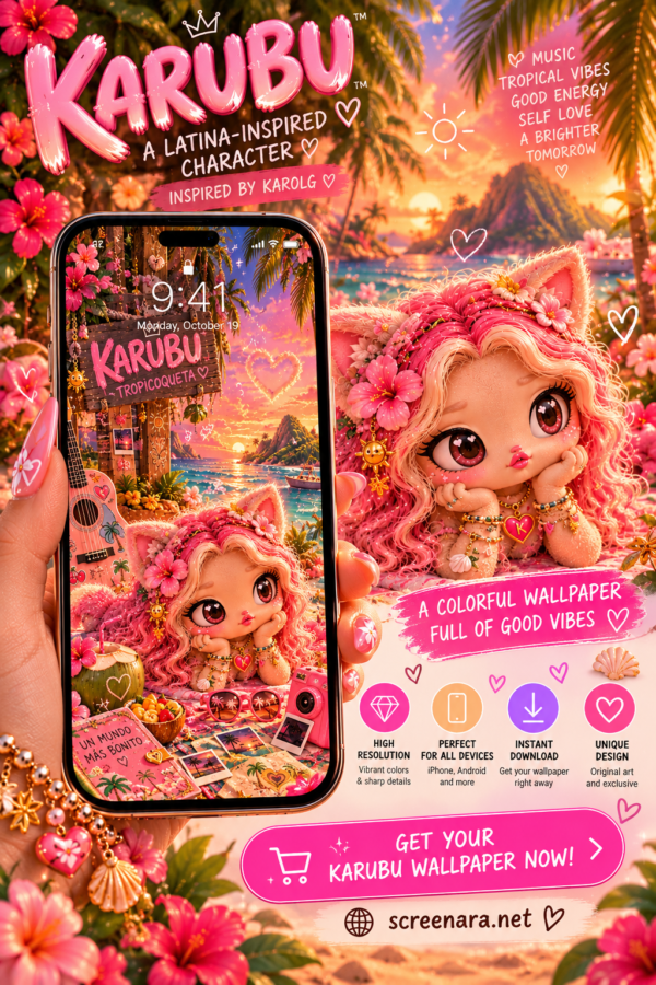 Karubu Tropicoqueta 🌺💕 | Wallpaper Tropical Cute